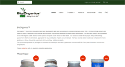 Desktop Screenshot of bio-organics.com